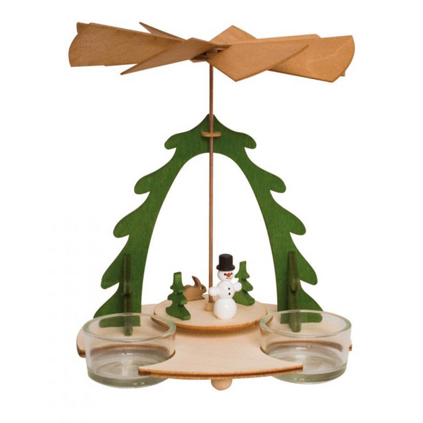 DIY Kit, Tea Light Snowman Pyramid by Kuhnert GmbH