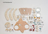 DIY Kit, Penguin Tea Light Pyramid by Kuhnert GmbH