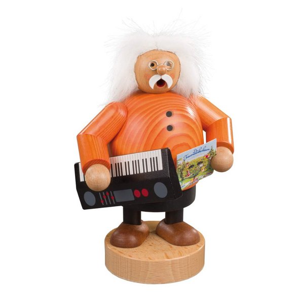 Musician with Keyboard Incense Smoker by KWO