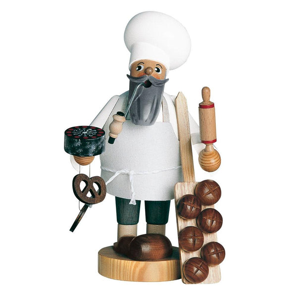 Baker with Tray of Rolls Incense Smoker by KWO