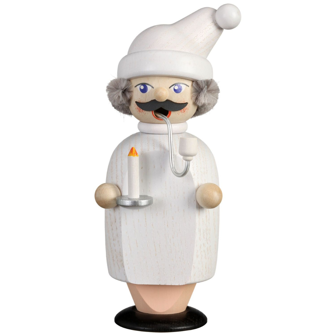 Sleepyhead Scrooge, Incense Smoker  by Seiffener Volkskunst