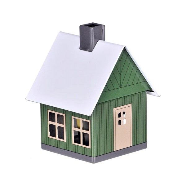 Tin Smokehouse "Forest House" Green by Crottendorfer