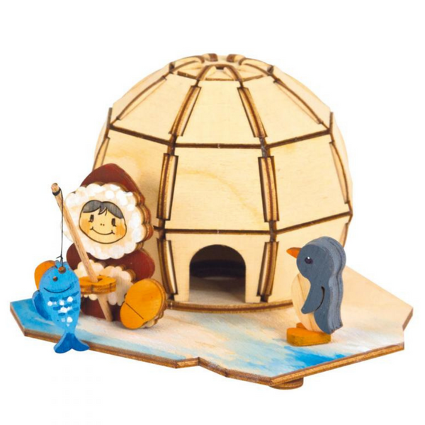 DIY Kit, Igloo Incense Smoker by Kuhnert GmbH