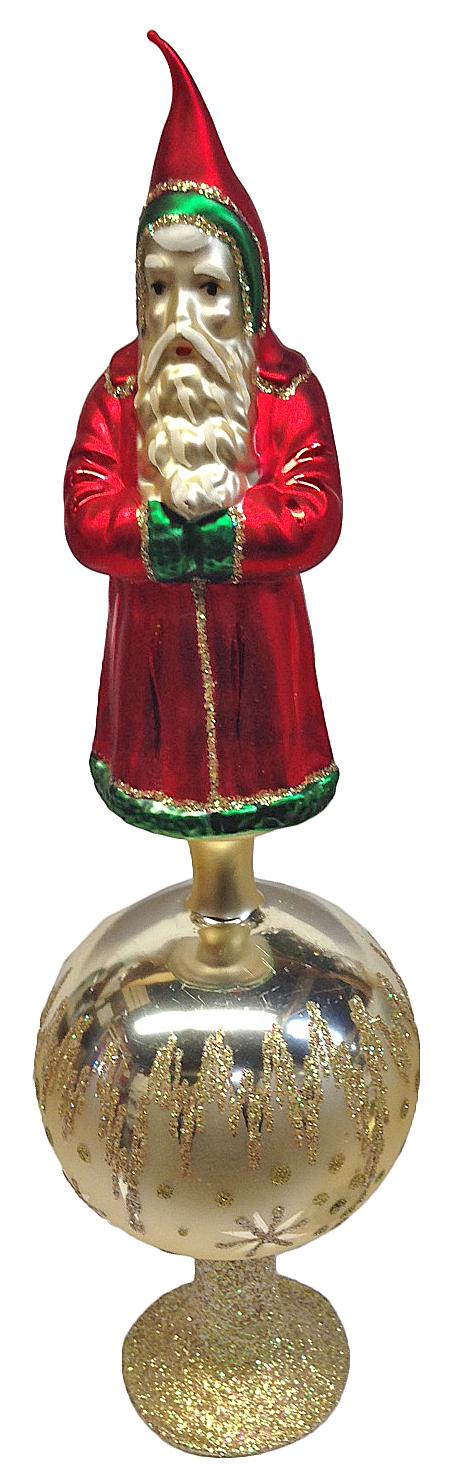 St. Nicholas Tree Topper by Inge Glas of Germany