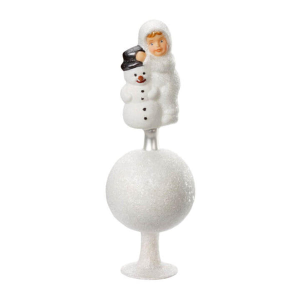 Snowy Top Friends Tree Topper by Inge Glas of Germany