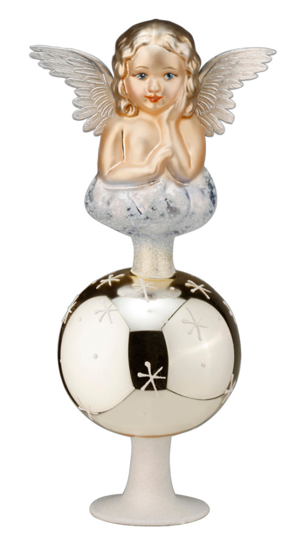 Gentle Angel Tree Topper by Inge Glas of Germany