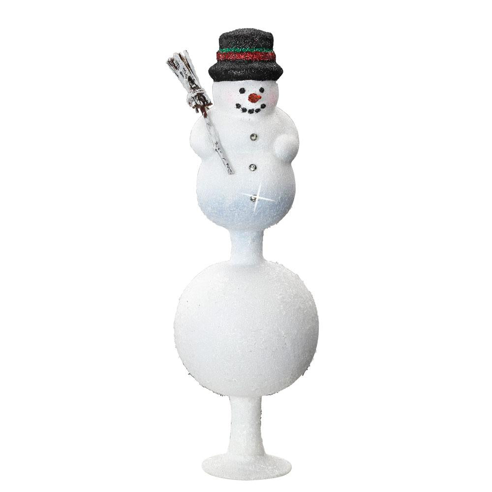 Snow Top Tree Topper by Inge Glas of Germany by Inge Glas of Germany