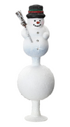 Snow Top Tree Topper by Inge Glas of Germany by Inge Glas of Germany