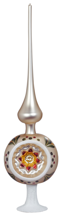 Reflector Vintage Tree Topper by Inge Glas of Germany