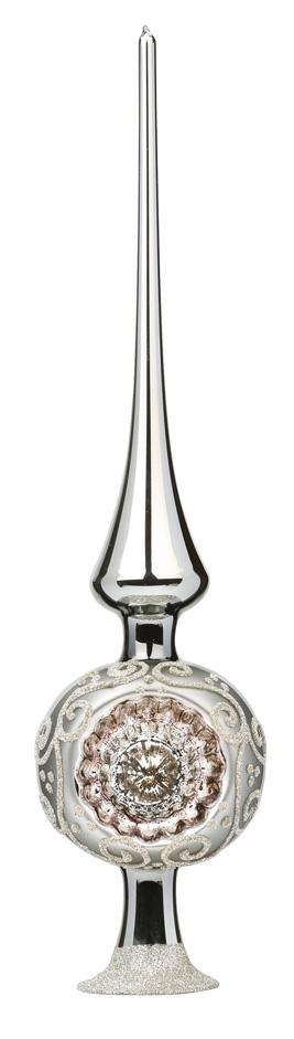Barocco Tree Topper, tin, 13