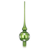 Sparkling Sky Tree Topper, mint green pearl, 11.9" by Inge Glas of Germany