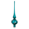 Snow Berries Tree Topper, blue-green matte, 11.9" by Inge Glas of Germany