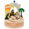 The Nativity, Wind Up Music Box by Graupner Holzminiaturen