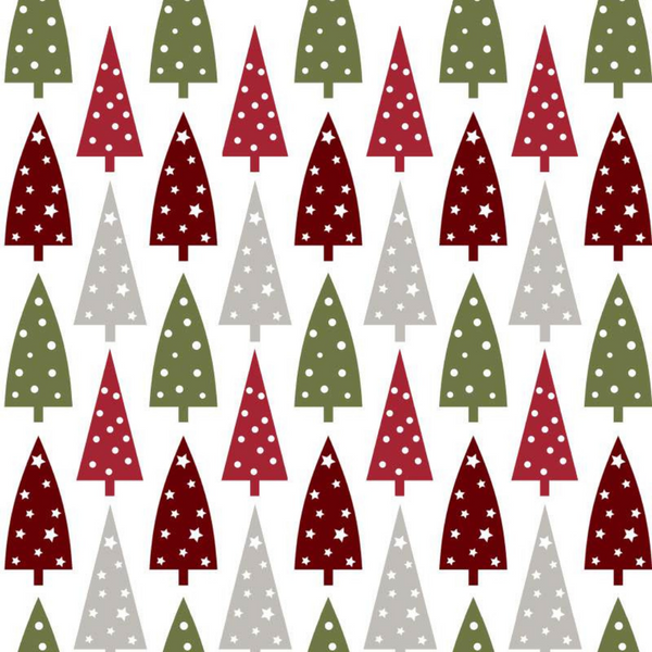 Trees in a Row Cocktail Size Paper Napkins