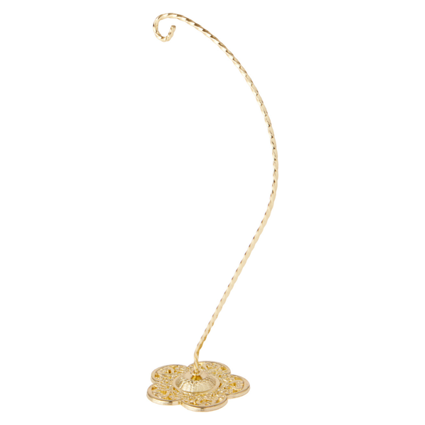 Filigree Ornament Stand, brass