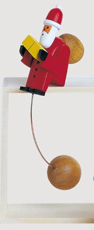 Rocking Santa Toy by Werner Wolfgang