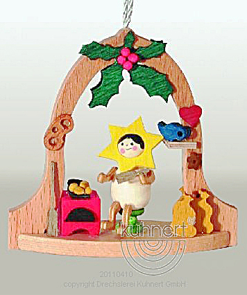 Star Child with Oven Mini Arch Ornament by Kuhnert GmbH