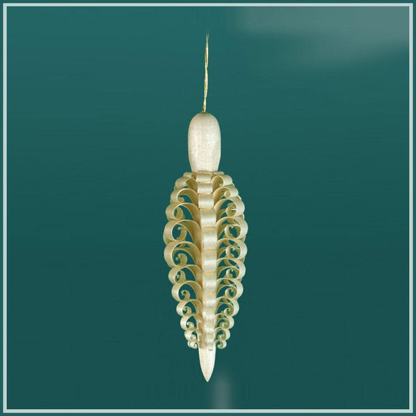 Pine Cone Ornament, 10cm by Martina Rudolph