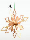 Snow Crystal Ornament, 3D by Kuhnert GmbH