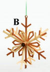Snow Crystal Ornament, 3D by Kuhnert GmbH