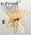 Snow Crystal Ornament, 3D by Kuhnert GmbH