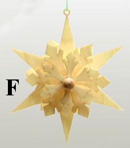 Snow Crystal Ornament, 3D by Kuhnert GmbH