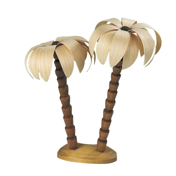 Palm tree group of two, Natural, by Mueller GmbH
