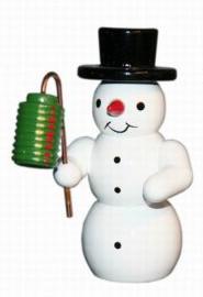 Snowman with Lantern by Erzgebirgische Holzkunst Gahlenz GmbH