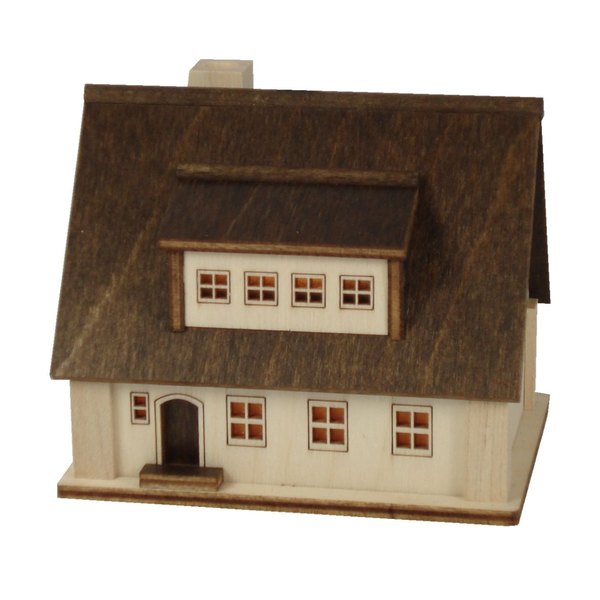 Home 2, Ture links, with light by Kunstgewerbe Lenk und Sohn