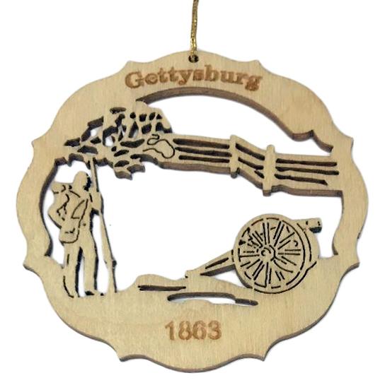 Gettysburg Exclusive Ornament with Artillary Soldier by Kunstgewerbe Lenk und Sohn