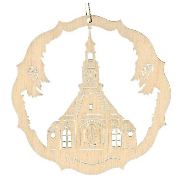 Scroll Circle Ornament by Kunstgewerbe Lenk und Sohn