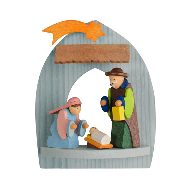 The Holy Family Ornament by Graupner Holzminiaturen