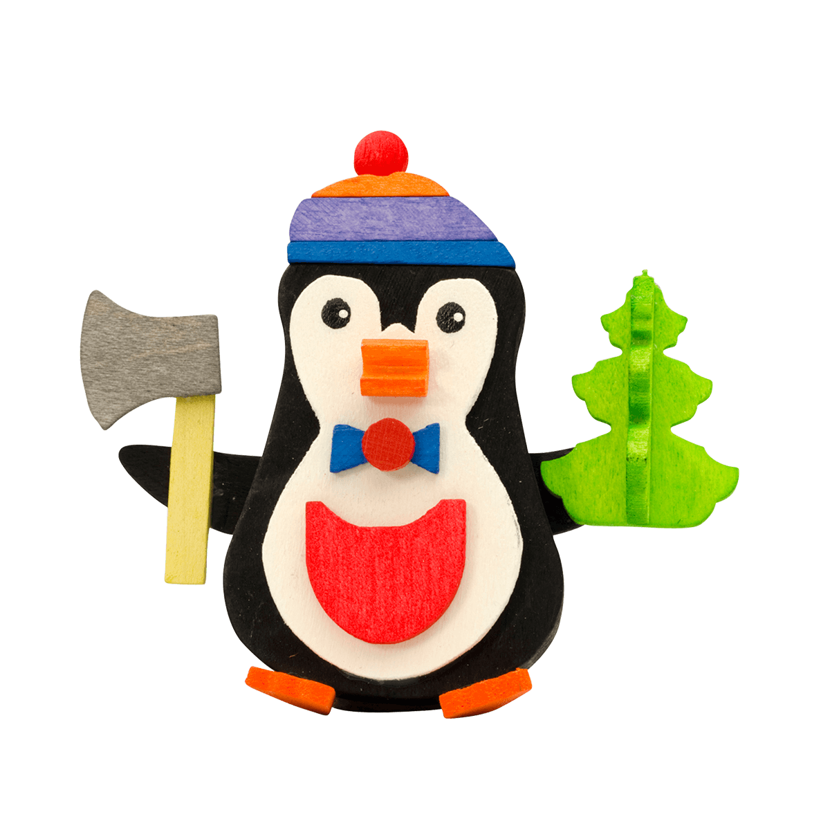 Penguin Ornament by Graupner Holzminiaturen