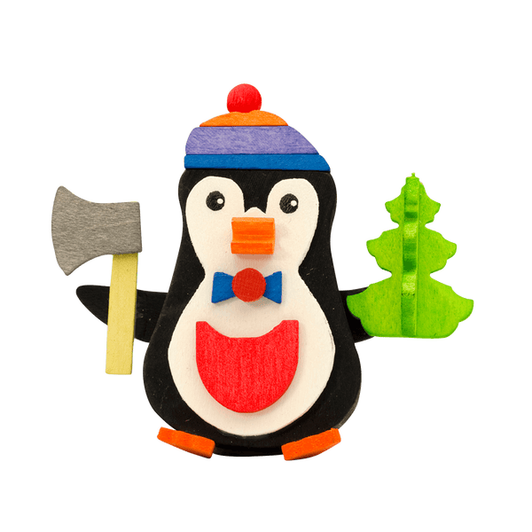 Penguin Ornament by Graupner Holzminiaturen