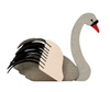 Swan ornament by Graupner Holzminiaturen
