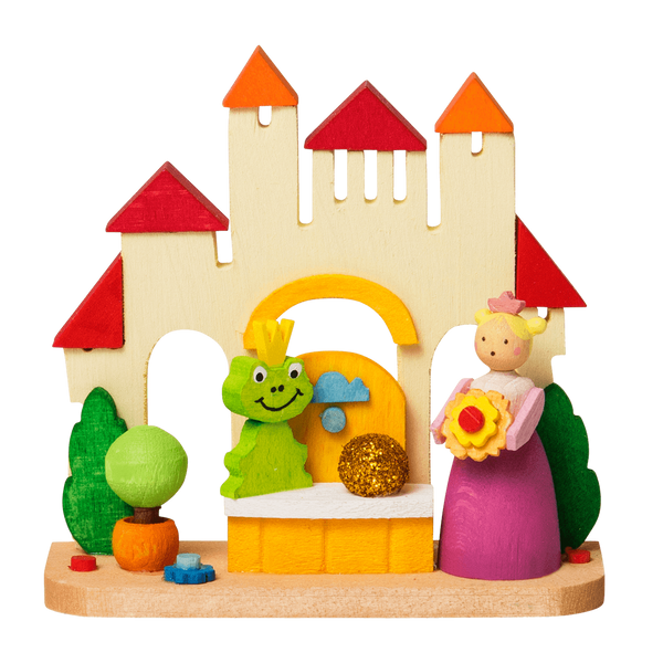 The Frog King Ornament by Graupner Holzminiaturen