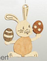 Rabbit Wood Ornaments by Kuhnert GmbH