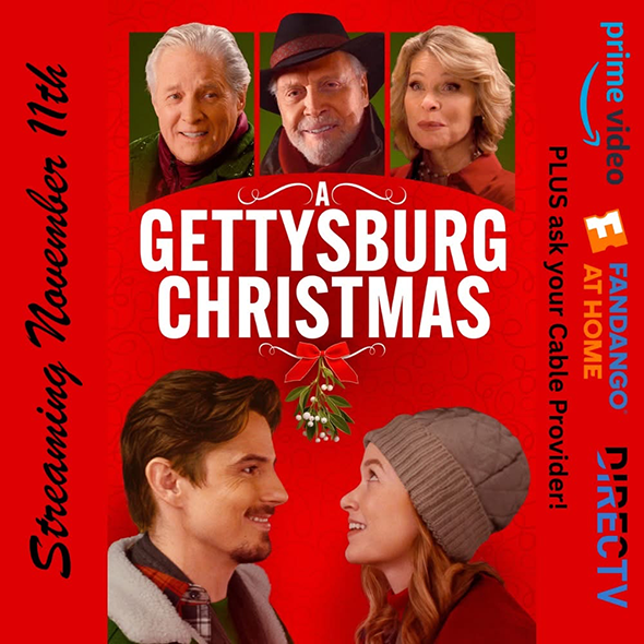 LOOK FOR THE CHRISTMAS HAUS AND GETTYSBURG CHOCOLATE MARKET IN THE MOVIE "A GETTYSBURG CHRISTMAS"