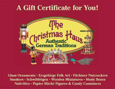 Gift Certificates Now Available in Our Online Store!