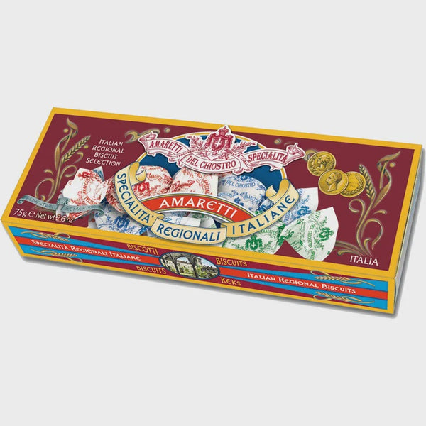 CHIOSTRO Crunchy Amaretti Regional Box 2.6oz