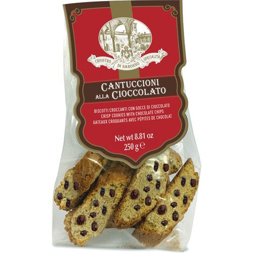 Amaretti Del Chiostro Cantuccioni Chocolate Chip Biscotti Cello Bag