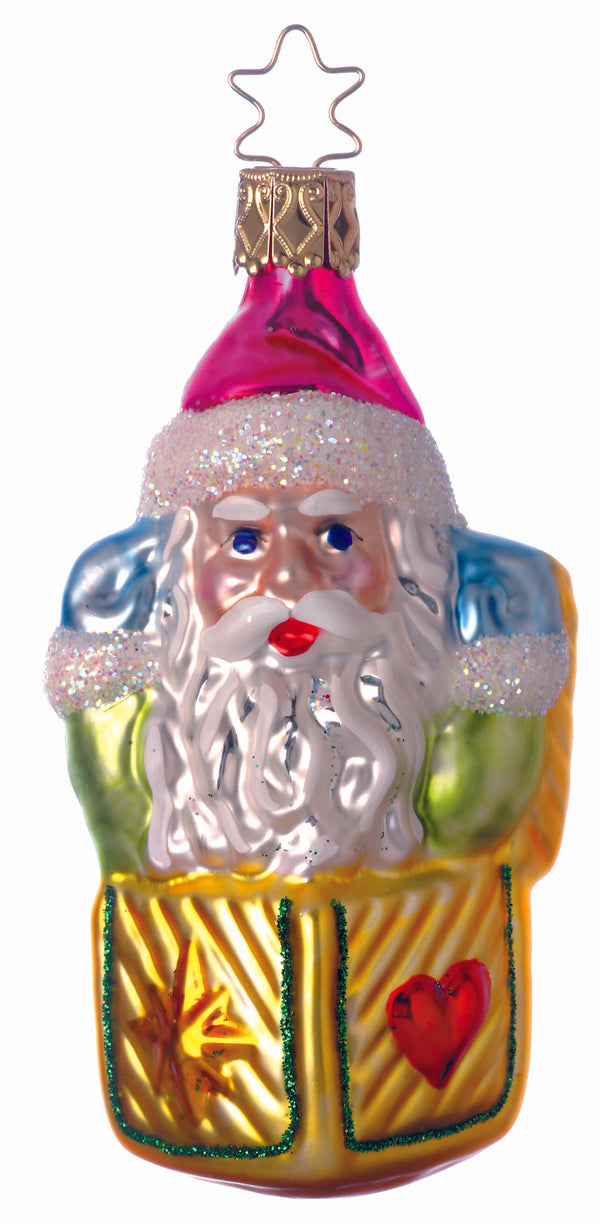 Baby's First Christmas, 3 Piece Boxed Ornament Set by Inge Glas of Germany