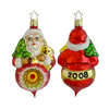 Annual Reflector Series 2007 - 2012 Boxed Ornament Set by Inge Glas of Germany