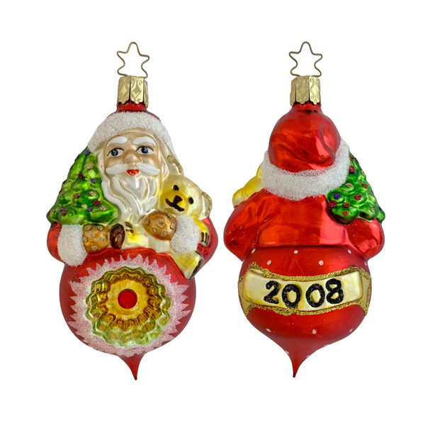 Annual Reflector Series 2007 - 2012 Boxed Ornament Set by Inge Glas of Germany