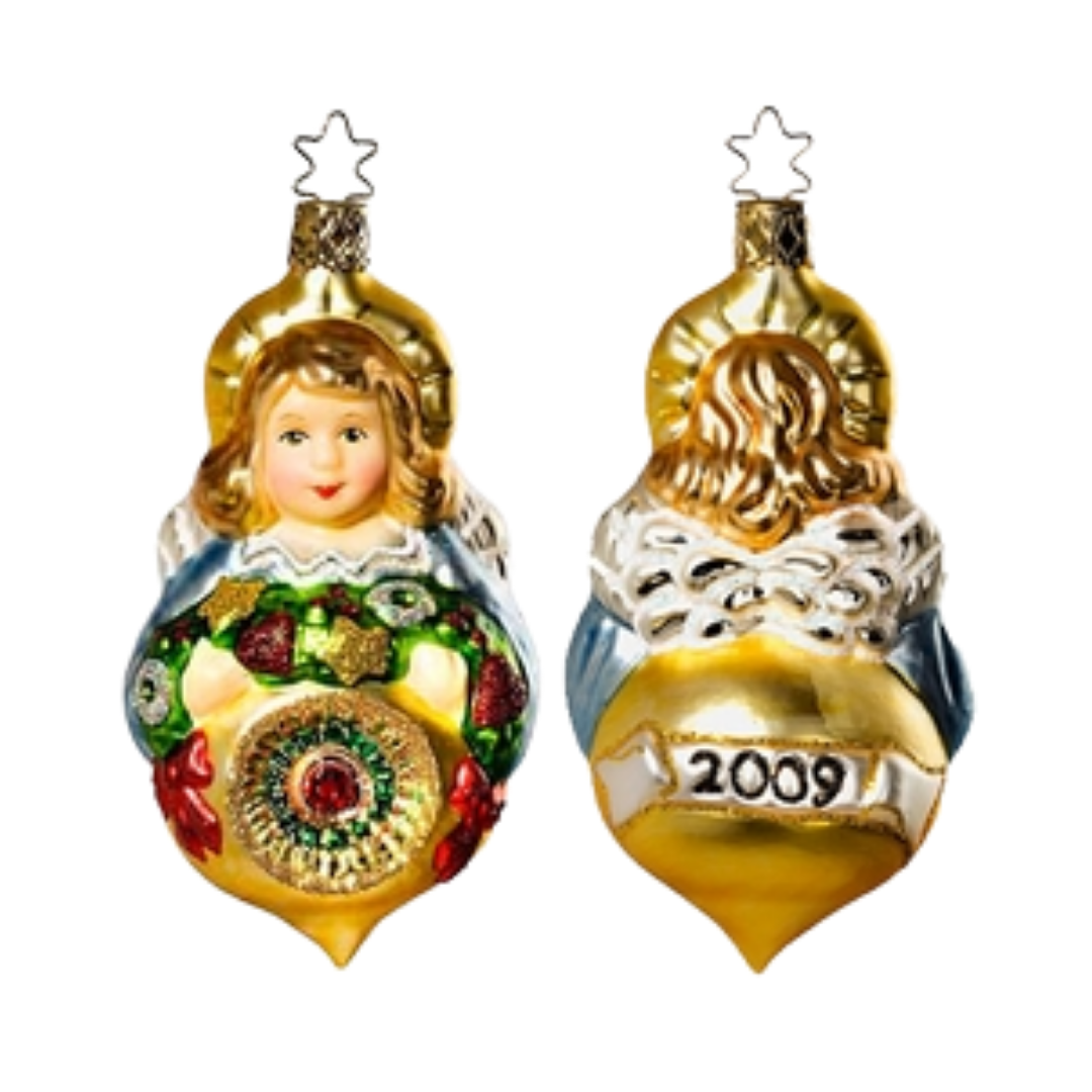Annual Reflector Series 2007 - 2012 Boxed Ornament Set by Inge Glas of Germany