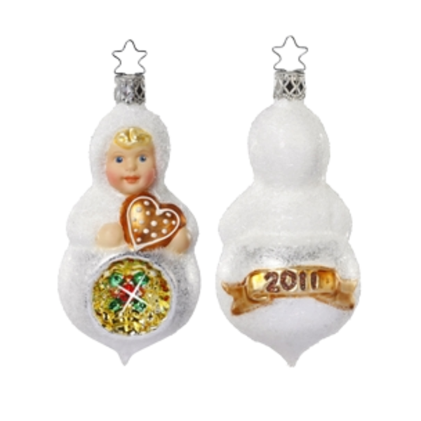 Annual Reflector Series 2007 - 2012 Boxed Ornament Set by Inge Glas of Germany