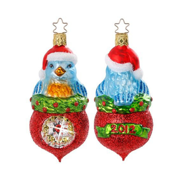 Annual Reflector Series 2007 - 2012 Boxed Ornament Set by Inge Glas of Germany