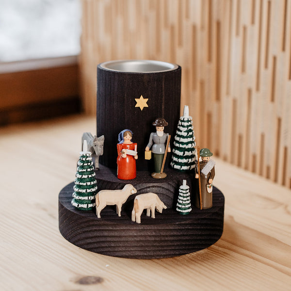 Nativity Candleholder tea light by Wolfgang Braun