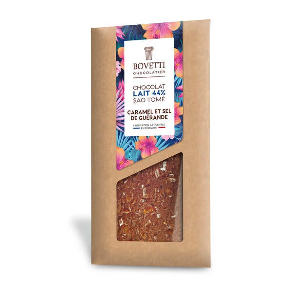 Bovetti Chochlat Lait 44% Caramel and Sea Salt