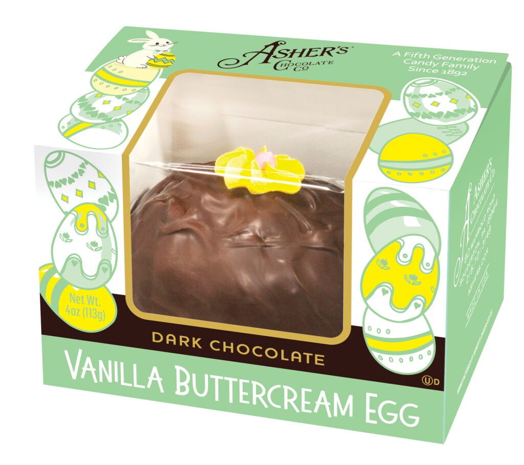Dark Vanilla Buttercream Egg 4oz